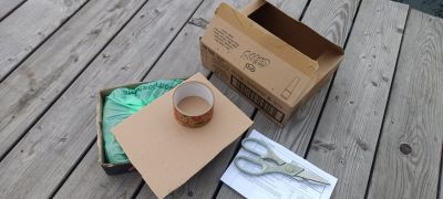takto pro vás rostliny balím - 100 procent ekologické a kompostovatelné obaly, bez plastů