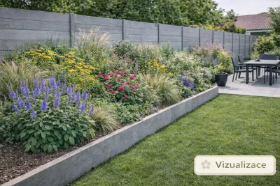 VIZAULIZACE: rozrazil ožankovitý, zavinutka, zlatobýl, okrasné traviny aj.