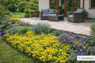 VIZUALIZACE: tařinka, levandule, ostřice, hlaváč aj.