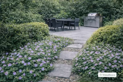 VIZUALIZACE: kakost a keře