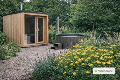 VIZUALIZACE: krásnoočko, šalvěj, okrasné traviny aj.