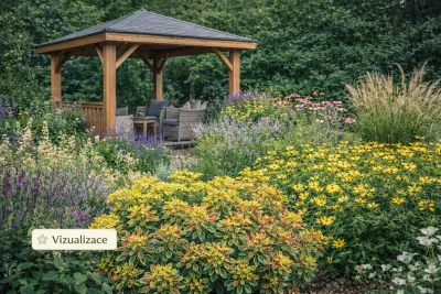 VIZUALIZACE: pryšec, krásnoočko, třapatky, rozrazily, třtina ostrokvětá aj.