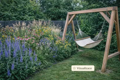 Sazenice trvalky rozrazilu dlouholistého 'Blue Shades' sazenice-kvetin.cz VIZUALIZACE: rozrazil dlouholistý, třapatky, traviny, aj.