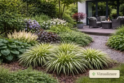 VIZUALIZACE: ostřice, bohyšky, hortenzie aj.