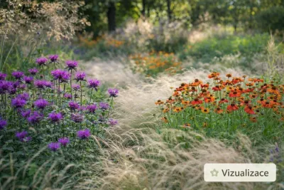 VIZUALIZACE: zavinutka, záplevák, okrasné traviny aj.